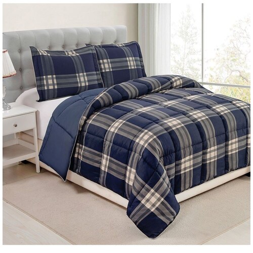 Edredón King Size Azul Home Nature