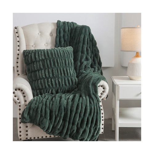 Frazada Standard  Verde Home Nature