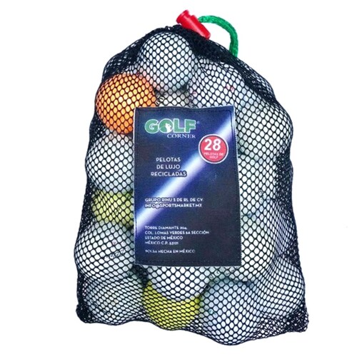 Pelotas Golf Premium Recicladas 28 Pzs