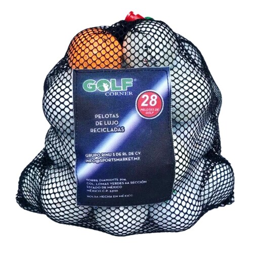 Pelotas Golf Premium Recicladas 28 Pzs