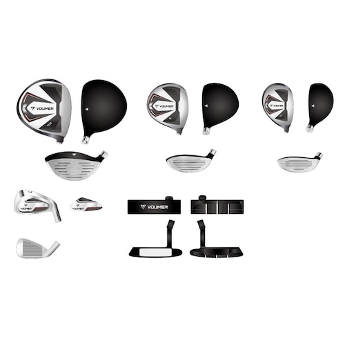 Set Bolsa Y Palos de Golf Voumer