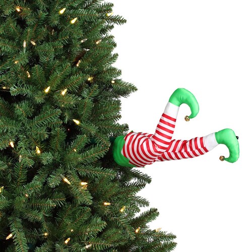 Mr. Christmas Piernas de Duende Animadas 40Cm
