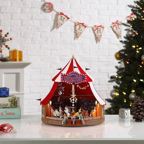 Mr. Christmas Circo Animado 31Cm