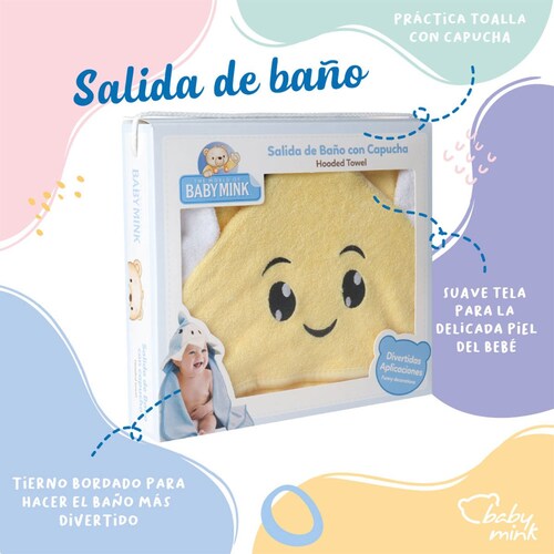 Salida de Baño Maia Baby Mink