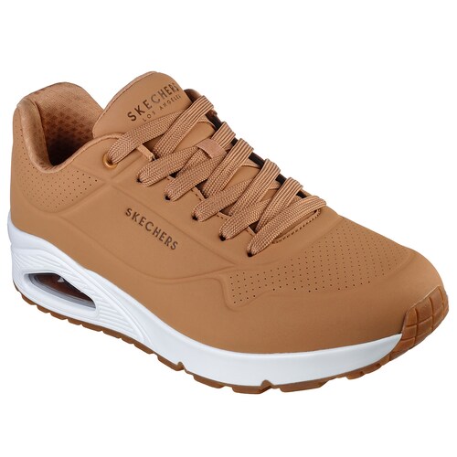 Tenis uno para Hombre Café Skechers