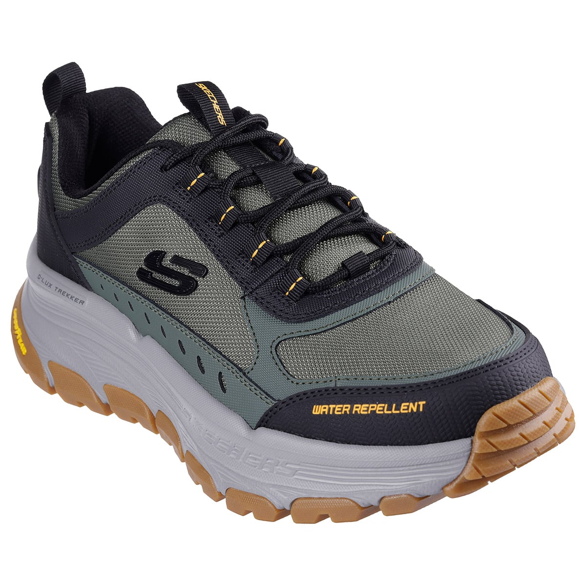 Tenis D'lux Trekker para Hombre Verde Skechers
