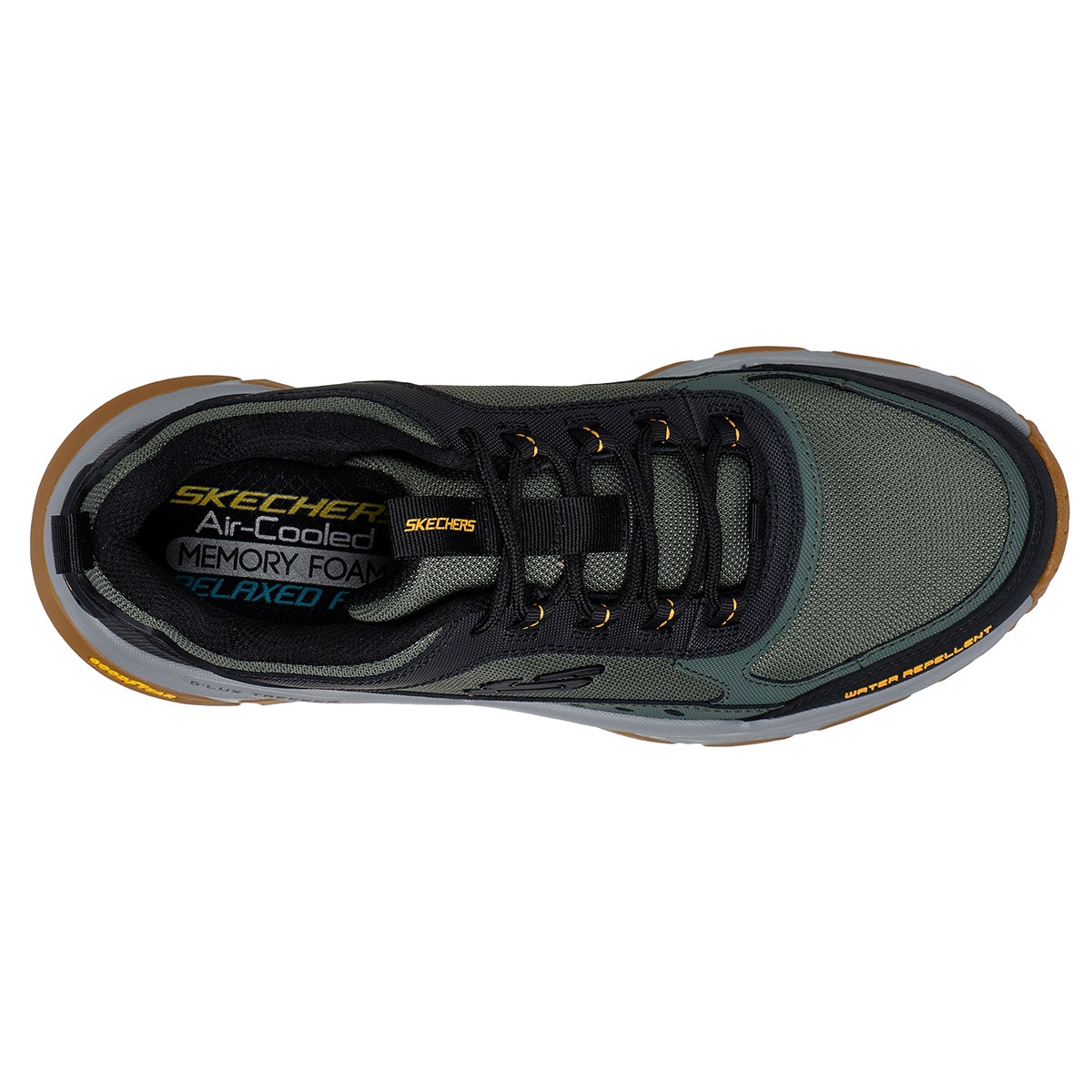 Tenis D'lux Trekker para Hombre Verde Skechers