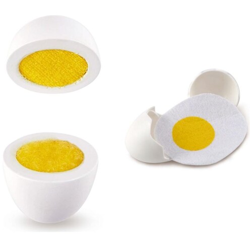 Huevera con Huevos de Madera