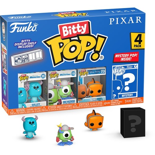 Funko Bitty Pop: Disney Pixar - Monsters Inc 4 Pack