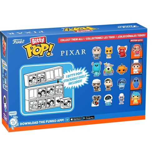 Funko Bitty Pop: Disney Pixar - Monsters Inc 4 Pack