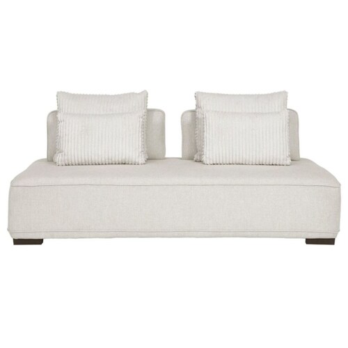 Sofá Cama Mousse Tela Beige Boal
