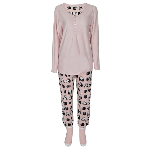 Pijama con Pantalón Estampado y Calcetines para Mujer Philosophy