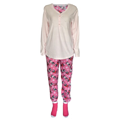 Pijama con Pantalón Estampado y Calcetines para Mujer Philosophy