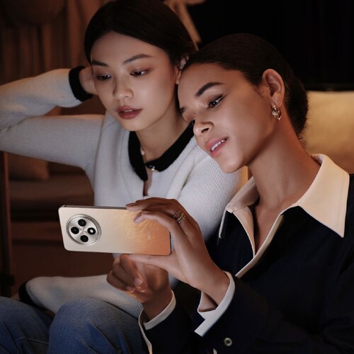 Celular Oppo Reno 12 F Color Naranja R9 (Telcel)