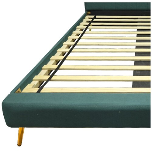Cama Tonatiuh con Gajos Queen Verde