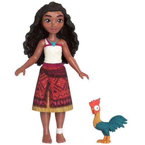 Moana 2 Set Canoa de Aventuras con Mini Muñeca y Accesorios Mattel