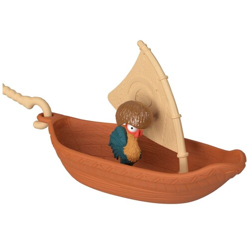 Moana 2 Set Canoa de Aventuras con Mini Muñeca y Accesorios Mattel