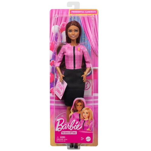 Barbie Profesiones Muñeca Futura Líder Cabello Castaño Mattel