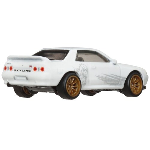 Vehículo de Colección Hot Wheels Nissan Skyline R-32 Mattel