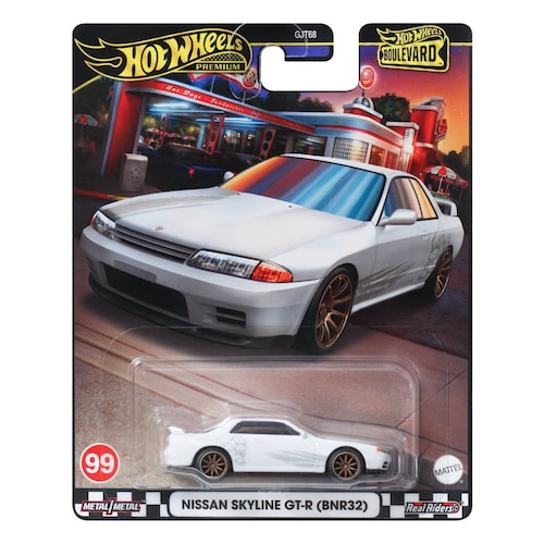 Vehículo de Colección Hot Wheels Nissan Skyline R-32 Mattel