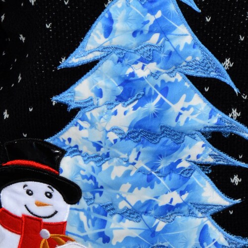 Suéter Navideño de Muñeco de Nieve y Árbol para Mujer Philosophy Woman