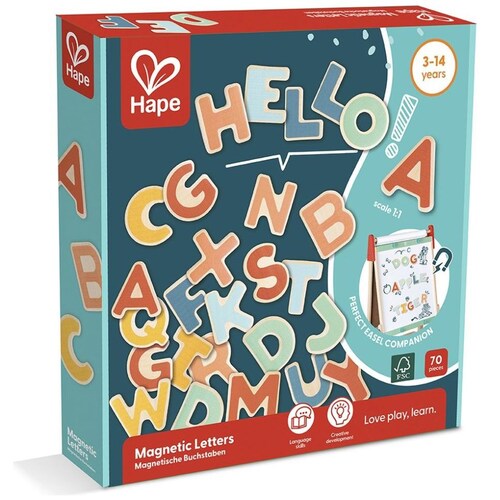 Set de Figuras Letras Magnéticas Hape