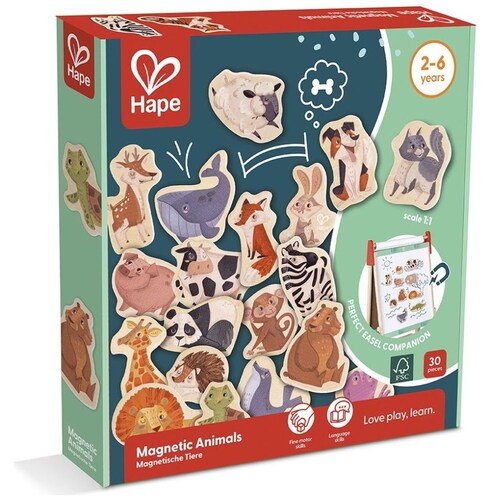 Set de Figuras de Animales Magnéticos Hape