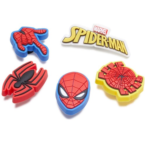 Kit Jibbitz Spider Man 5Pck Crocs para Niño