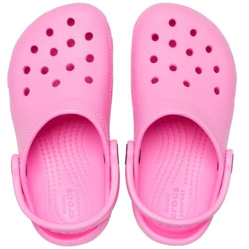Sueco Classic Clog 13-17 Rosa Crocs para Niña