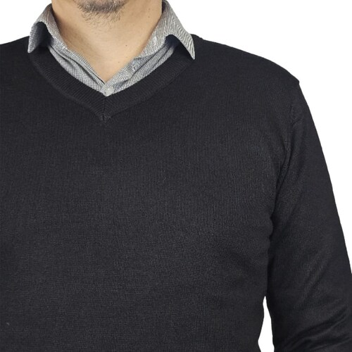 Suéter con Cuello V para Hombre U Sport