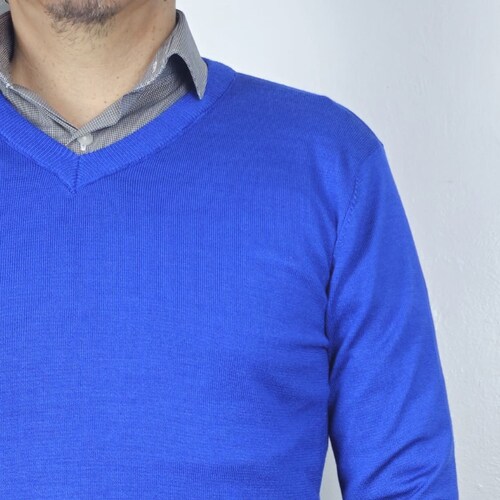 Suéter con Cuello V para Hombre U Sport