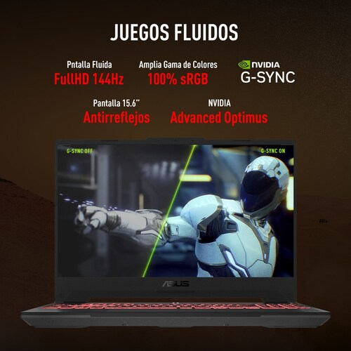 Laptop Gaming Asus Tuf Fa507Nu A15 Nvidia Geforce Rtx 4050 Amd Ryzen 7 16Gb Ram 512Gb Ssd