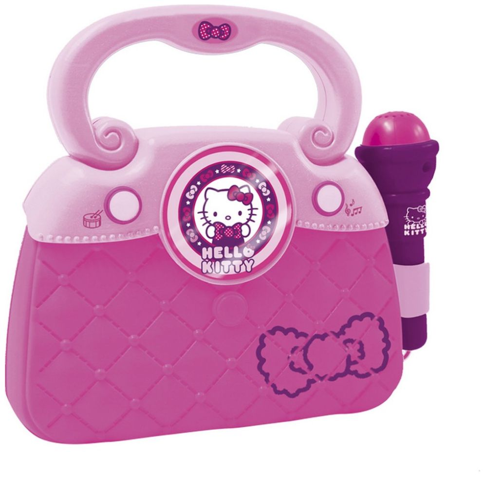 Reig Hello Kitty - Chitarra Elettronica Giocattolo Con Microfono. 8 Melodie E 6 Corde. Stimola La Fantasia E Il Ritmo. Per Bambini Dai 3 Anni.