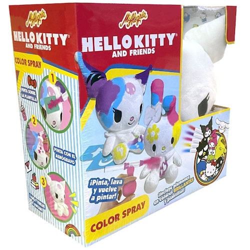 Peluche Kuromi Hello Kitty Color Spray Mi Alegria