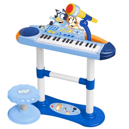 Bluey Órgano con Micrófono de Pie Claudio Reig