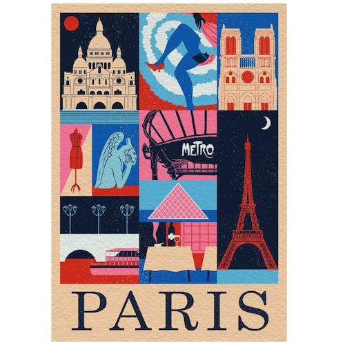 Rompecabezas de 1000 Piezas Compacto Ciudad de Paris Clementoni