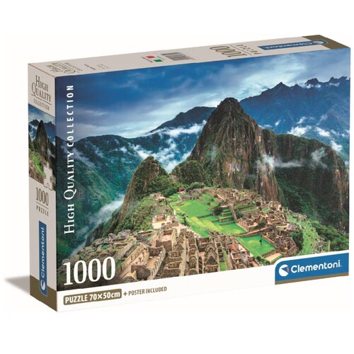 Rompecabezas de 1000 Piezas Compacto Hqc Machu Picchu Clementoni