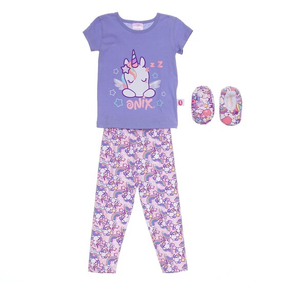 Pijama Unicornio para Bebé Niña Onix