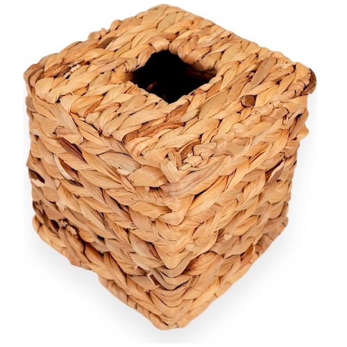 Caja para Pañuelos Trenzado 15 X 15 X 15 Cm  Home Nature