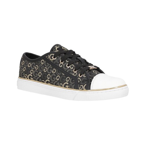 Tenis en Material Textil Monogram para Mujer G By Guess