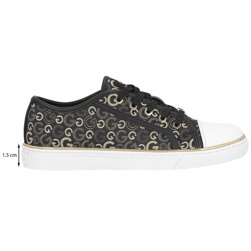 Tenis en Material Textil Monogram para Mujer G By Guess