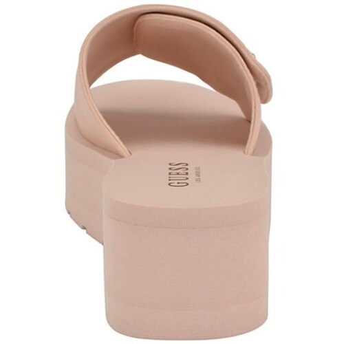 Sandalia Logo Dorado para Mujer Guess
