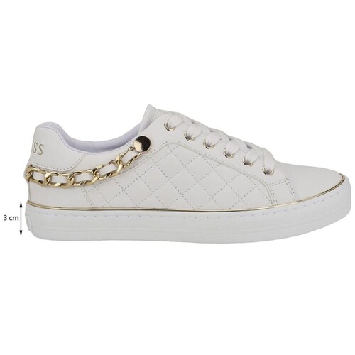 Tenis con Accesorio Dorado para Mujer G By Guess