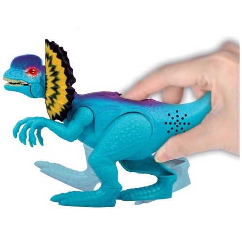 Dinosaurio Dilophosaurus Acción de Batería Red Box