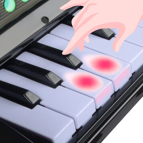 Piano Digital With Stool Red Box
