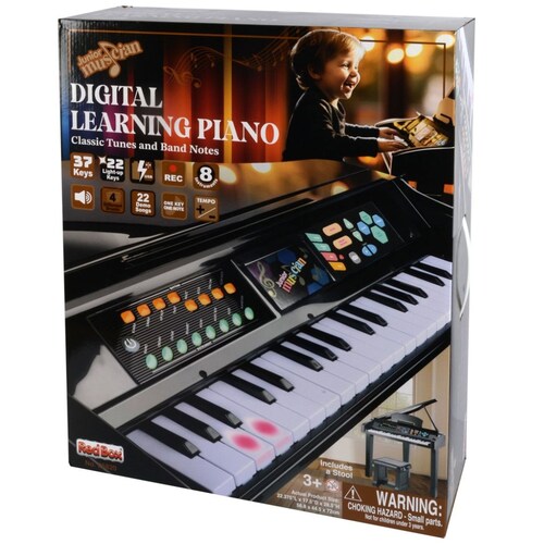 Piano Digital With Stool Red Box