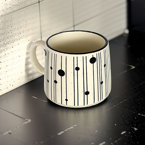 Taza de Cerámica 400Ml Dálmata Chefmaker
