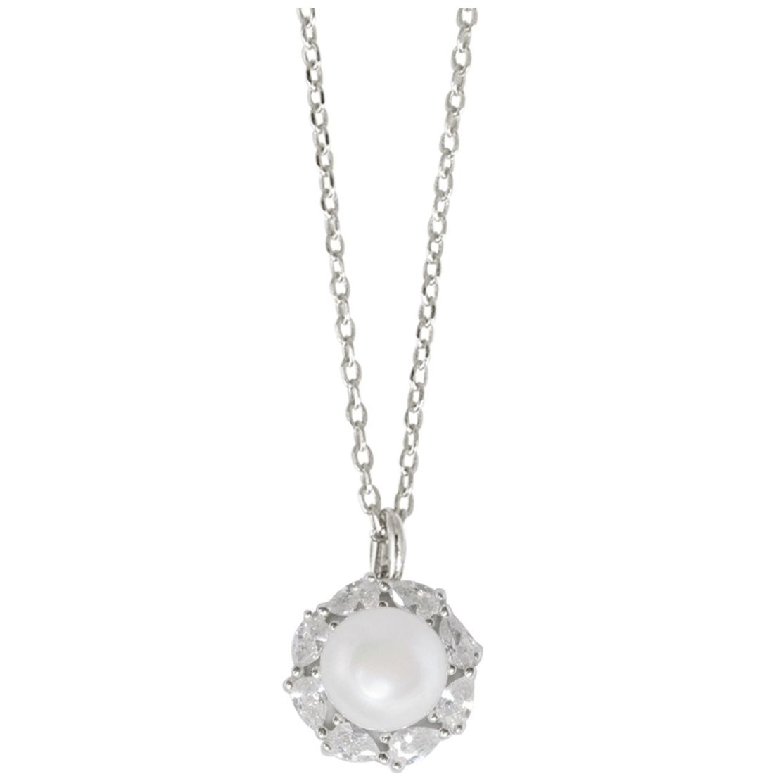 Orphelia – Colgante Para Mujer Con Cadena Plata 925 Rodiada
