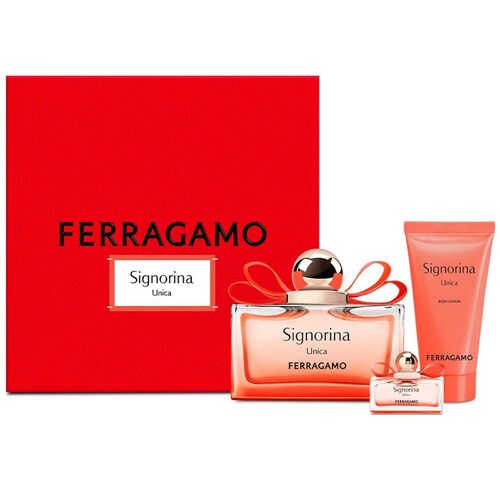 Set Eau de Parfum Ferragamo 3Pc Única 100 Ml para Mujer