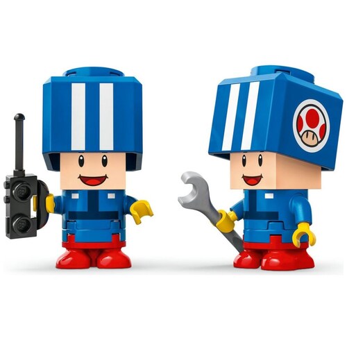 Super Mario Mario Kart Garaje de Toad Lego